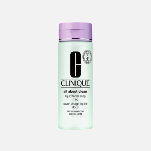 Clinique All About Clean™ Liquid Facial Soap Dry Combination Clinique All About Clean™ Liquid Facial Soap Dry Combination