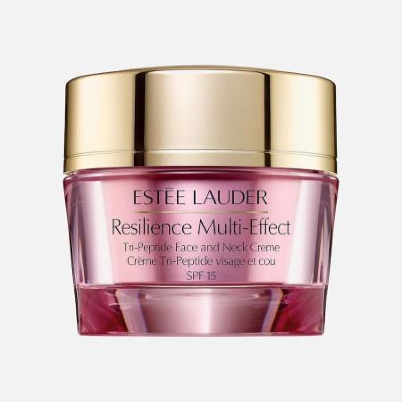 Estee Lauder Resilience Multi-Effect Moisturizer Tri-Peptide Face and Neck Creme SPF 15 Dry Skin Estee Lauder Resilience Multi-Effect Moisturizer Tri-Peptide Face and Neck Creme SPF 15 Dry Skin